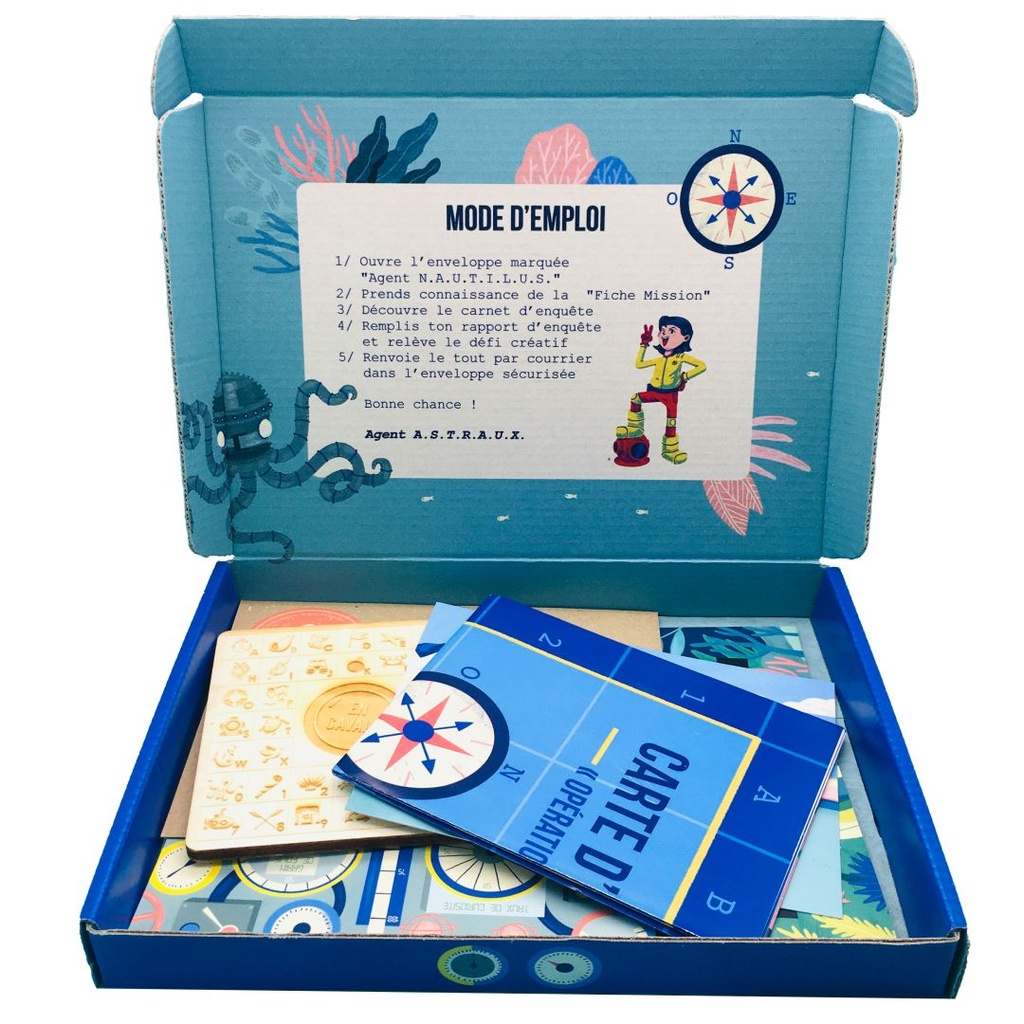 [230417_5972] EN CAVALE - Enquêtes par courrier (Enquête par Courrier - Les Fonds Marins)